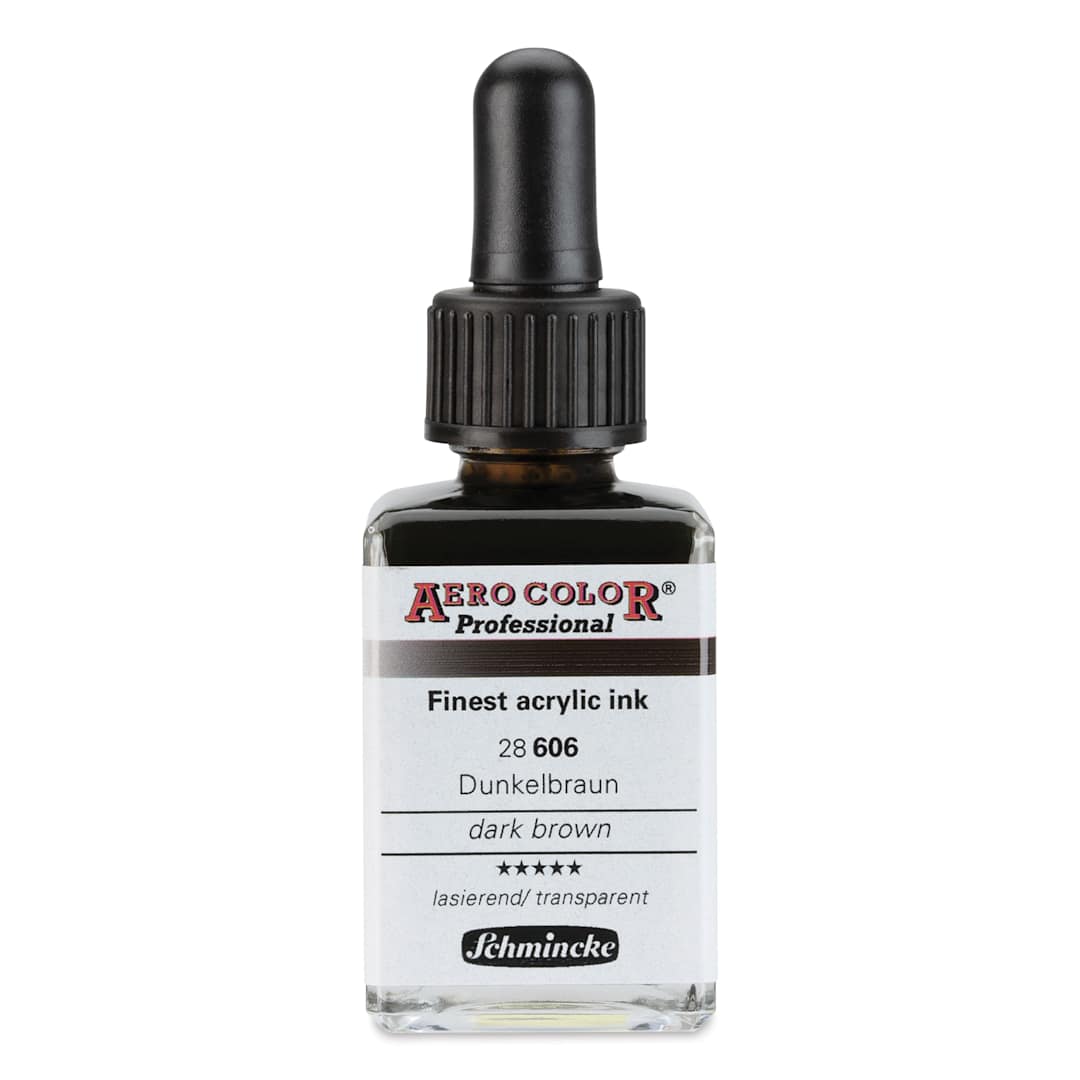 Open in modal - Schmincke Aero Color Professional Airbrush Color - 28 ml, Dark Brown