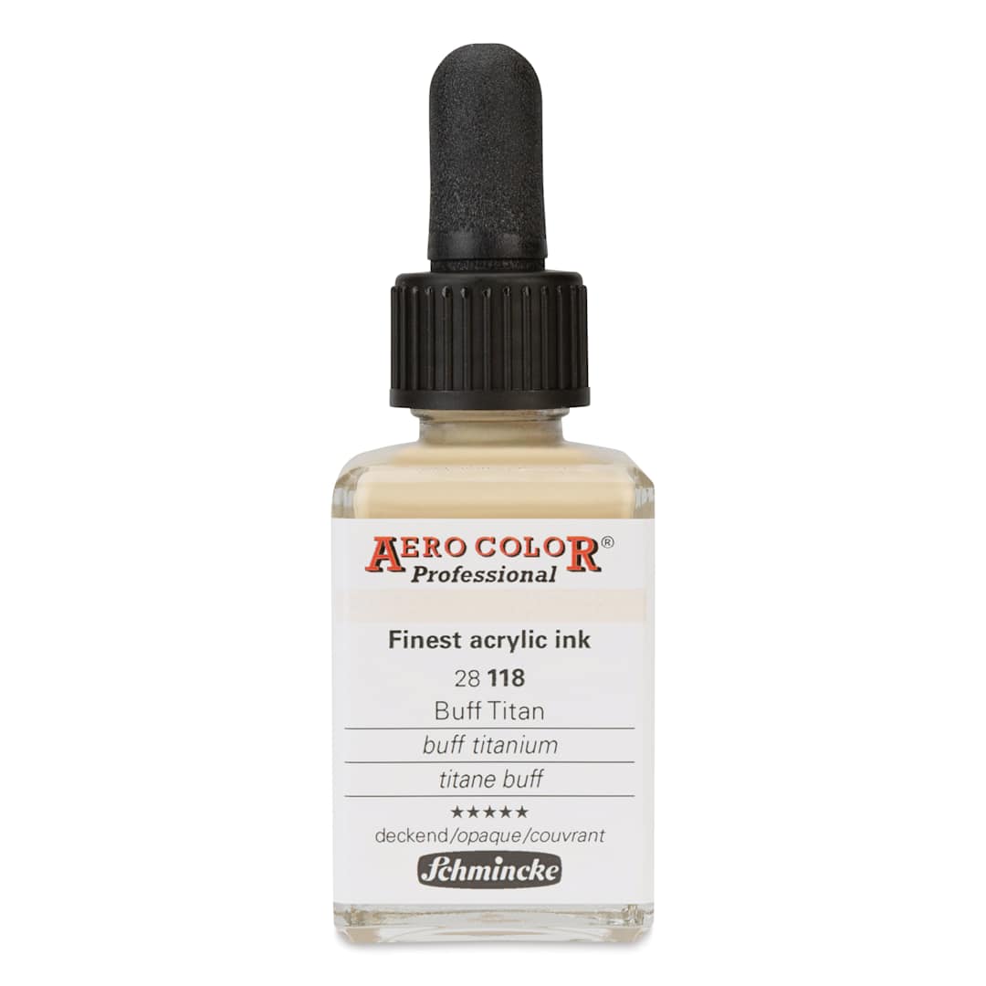 Open in modal - Schmincke Aero Color Professional Airbrush Color - 28 ml, Buff Titanium