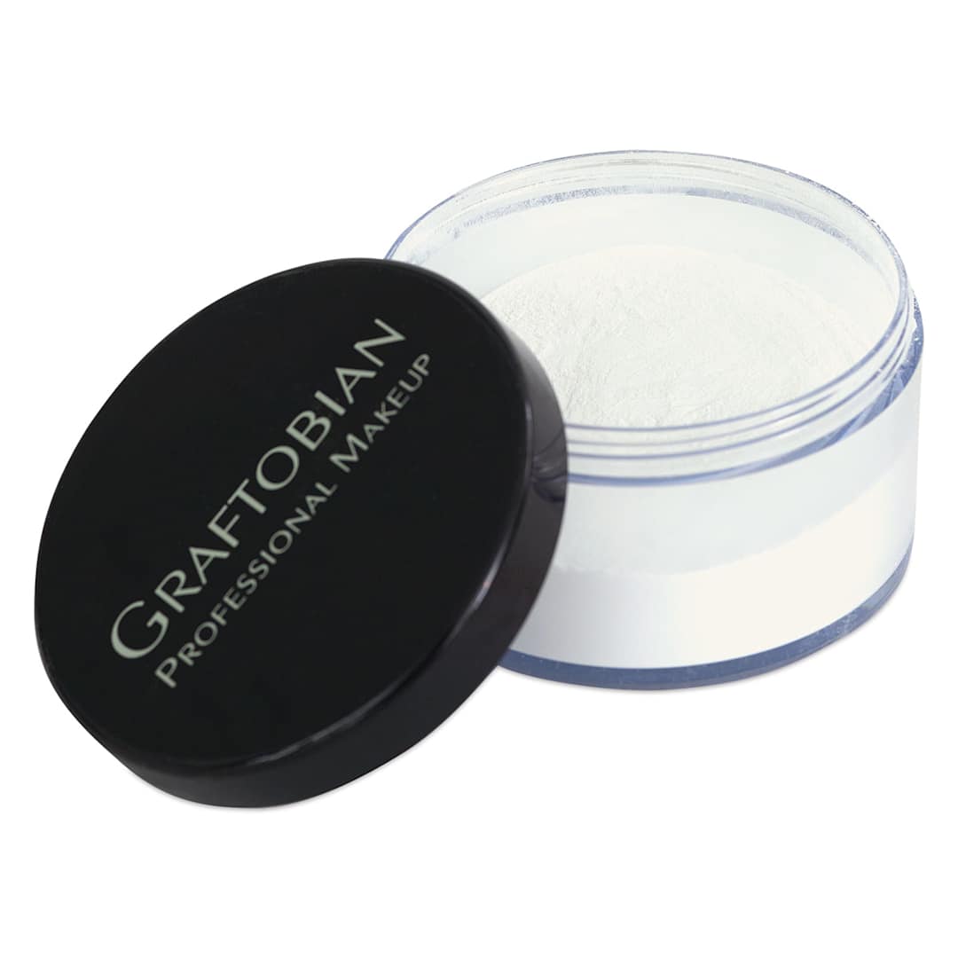 Open in modal - HD LuxeCashmere Setting Powders - Open jar of Coconut Cream Color