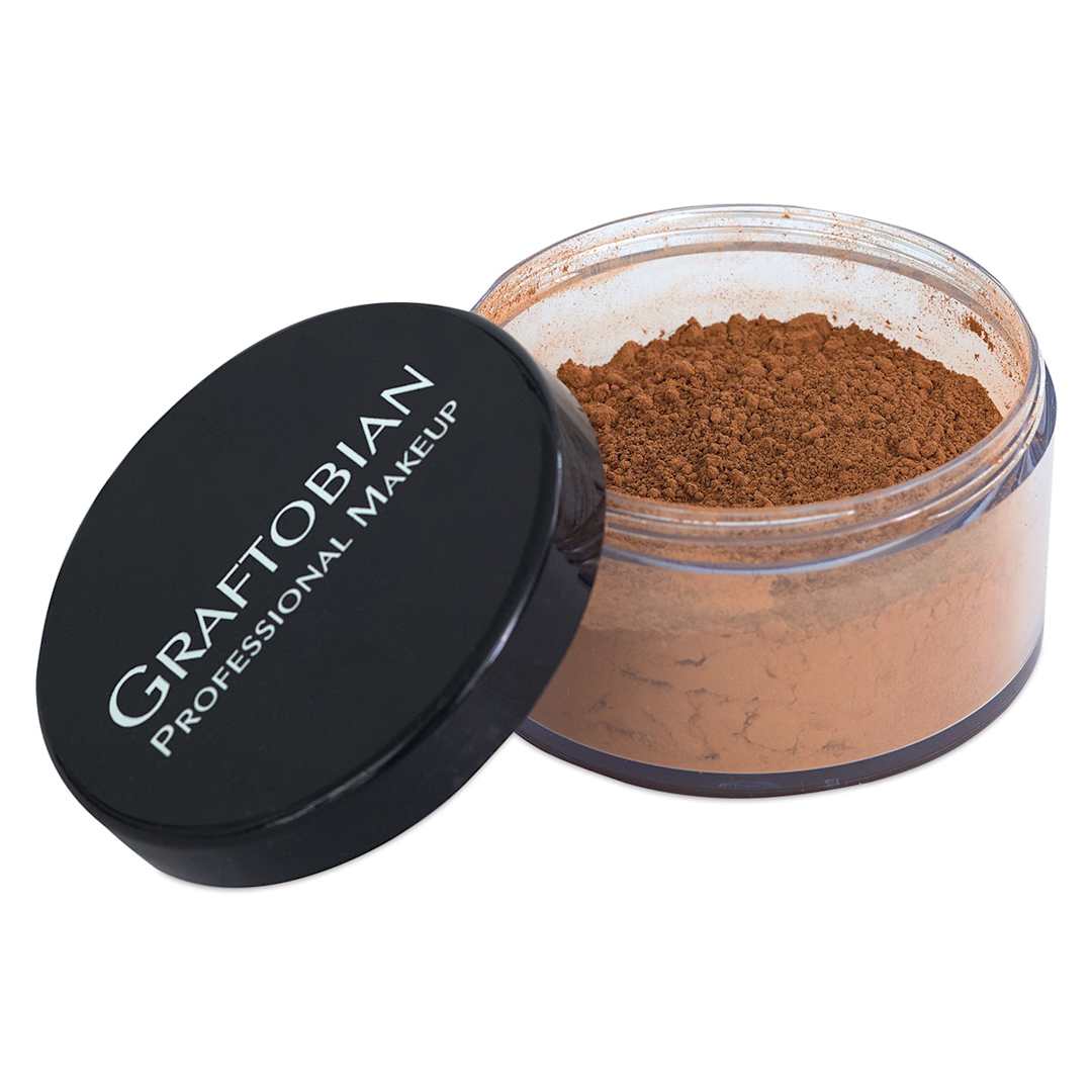 Open in modal - HD LuxeCashmere Setting Powders - Open jar of Pecan Pie Color