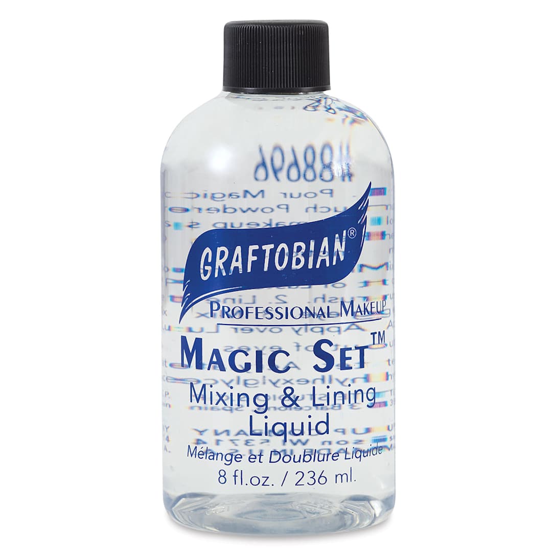 Open in modal - Graftobian Magic Set Mixing and Lining Liquid - Front of 8 oz. bottle