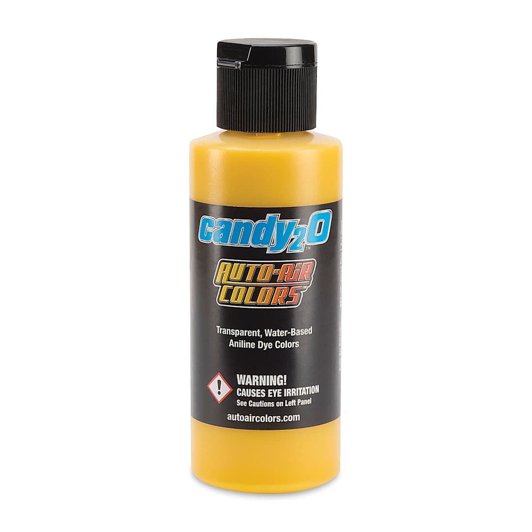 Open in modal - Createx Candy2O Auto Air Color - Lemon Yellow, 2 oz