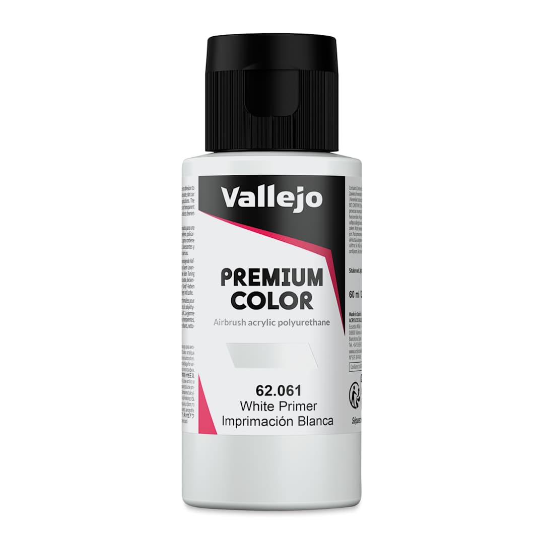 Open in modal - Vallejo Premium Airbrush Colors - 60 ml, White Primer