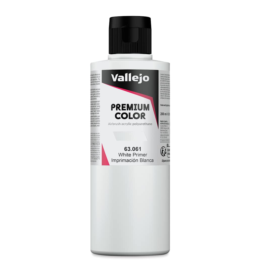 Open in modal - Vallejo Premium Airbrush Colors - 200 ml, White Primer