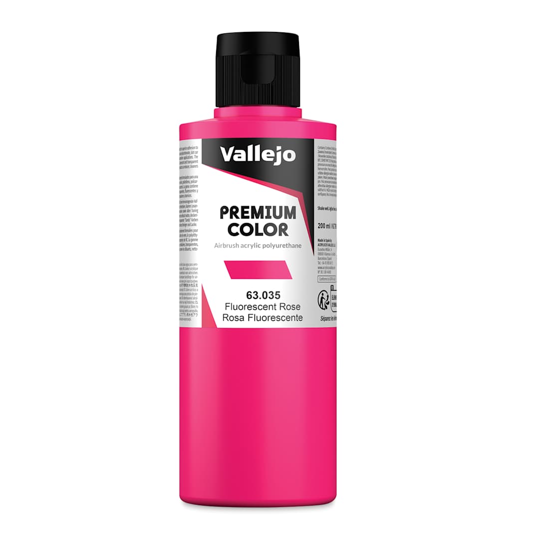 Open in modal - Vallejo Premium Airbrush Colors - 200 ml, Fluorescent Rose