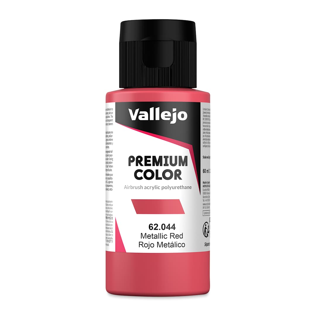 Open in modal - Vallejo Premium Airbrush Colors - 60 ml, Metallic Red