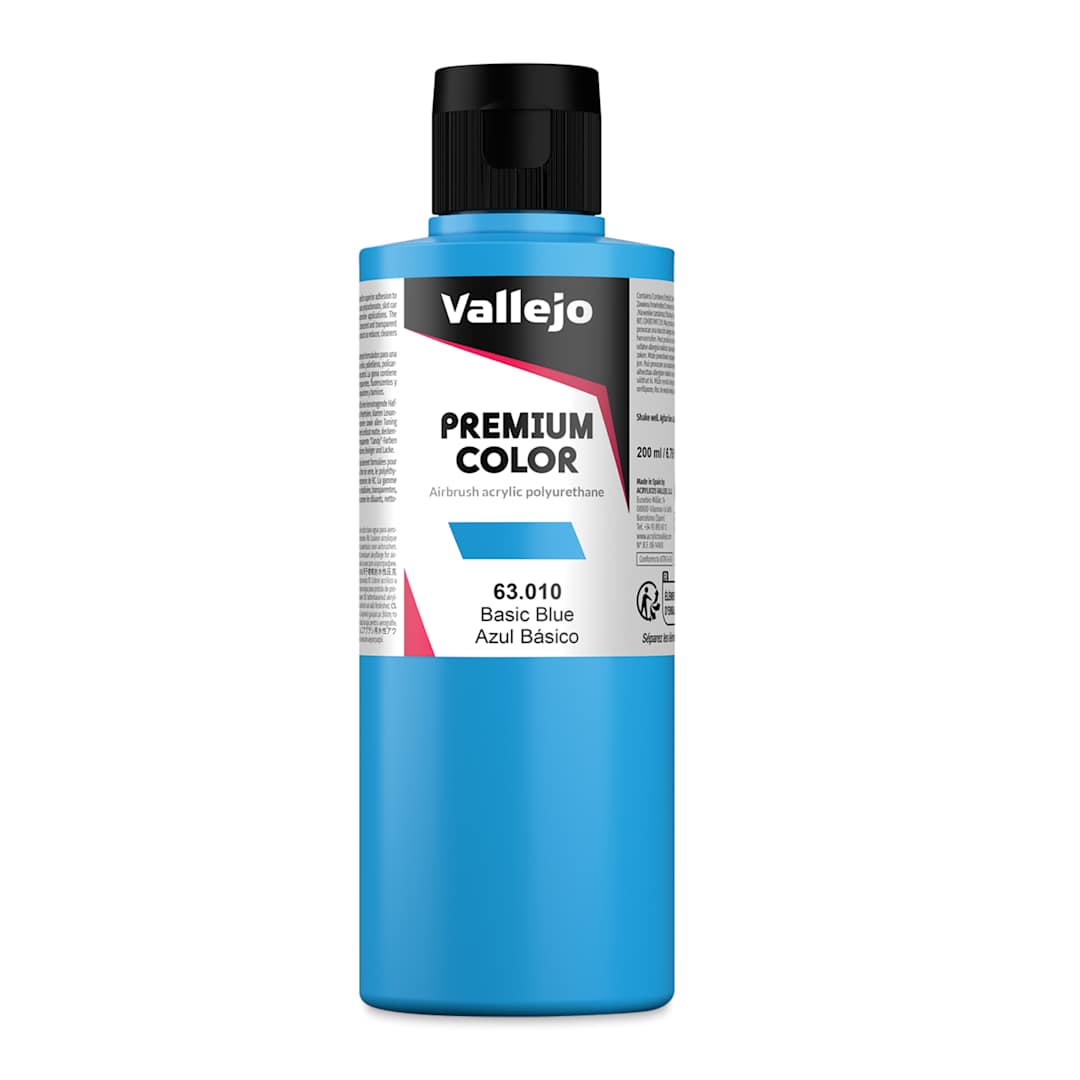 Open in modal - Vallejo Premium Airbrush Colors - 200 ml, Basic Blue