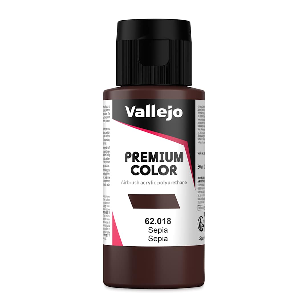 Open in modal - Vallejo Premium Airbrush Colors - 60 ml, Sepia
