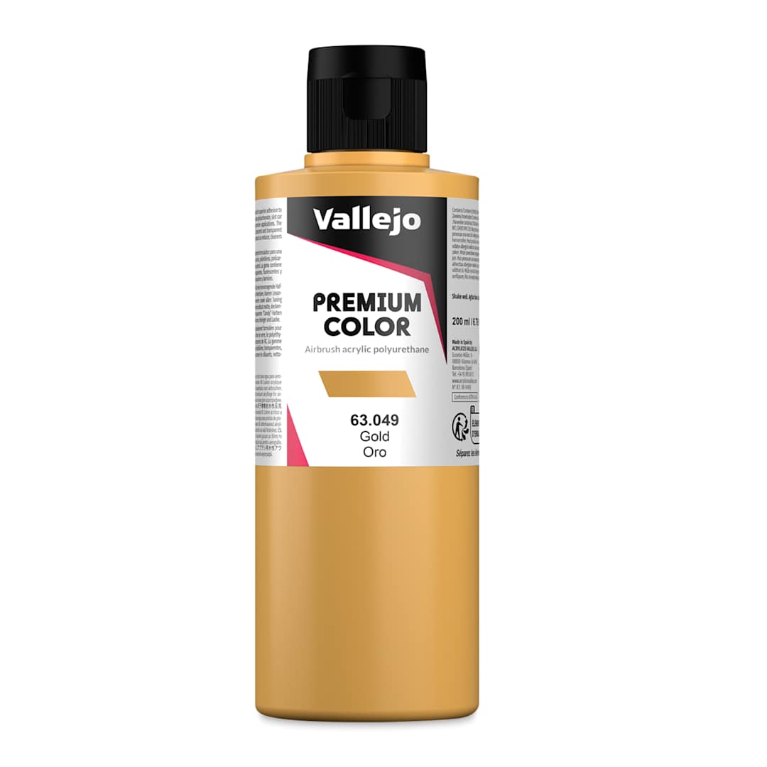 Open in modal - Vallejo Premium Airbrush Colors - 200 ml, Gold