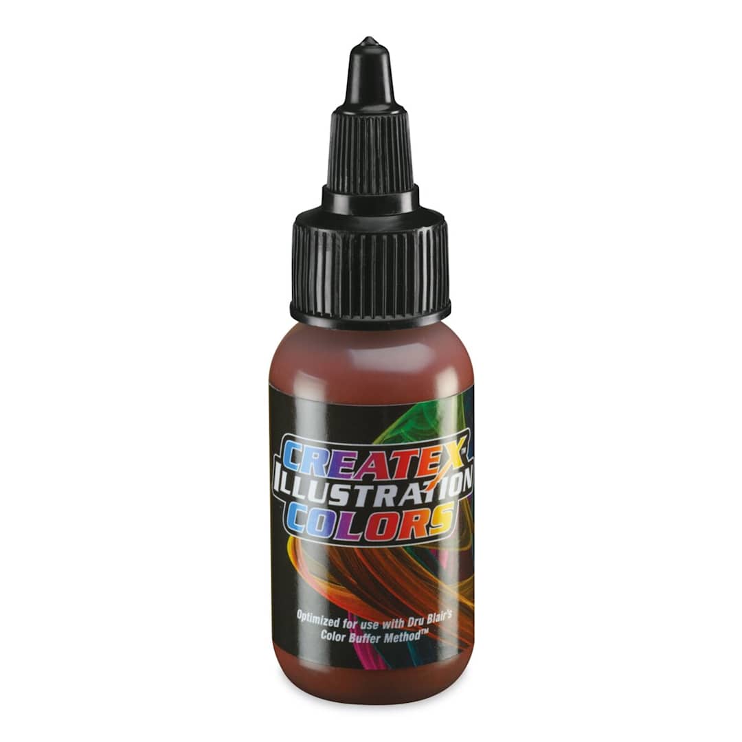 Open in modal - Createx Illustration Colors - Burnt Sienna, 1 oz