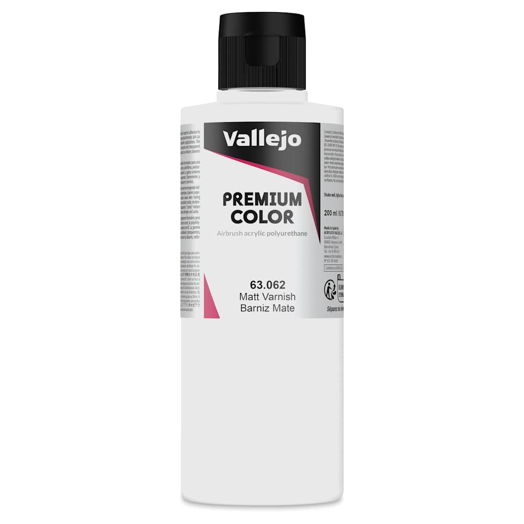 Open in modal - Vallejo Premium Airbrush Varnish - Matte, 200 ml