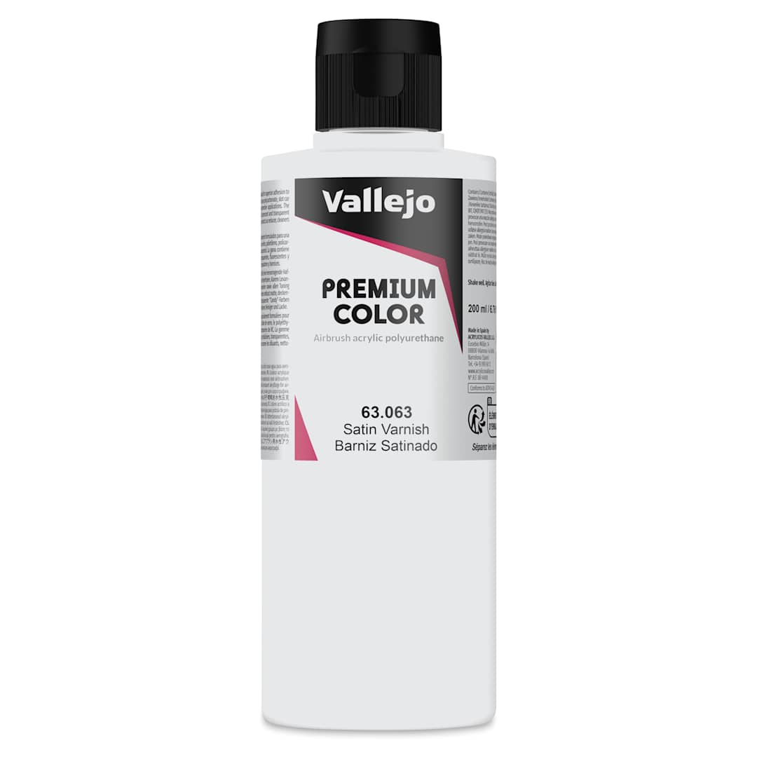 Open in modal - Vallejo Premium Airbrush Varnish - Satin, 200 ml