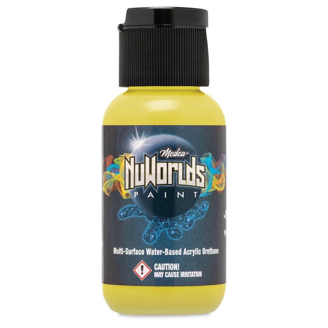 Open in modal - Iwata Medea NuWorlds Airbrush Paints - Opaque Yellow, 1 oz