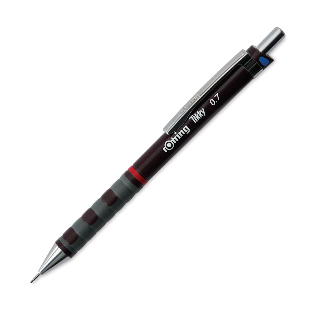 Open in modal - Rotring Tikky Mechanical Pencil - Burgundy, 0.7 mm