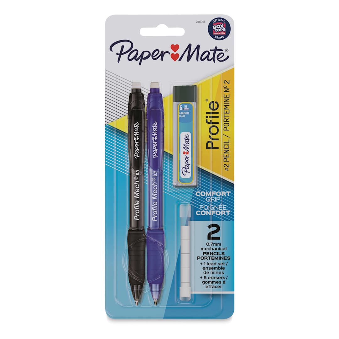 Open in modal - Paper Mate Profile Mech Mechanical Pencils - Pkg of 2