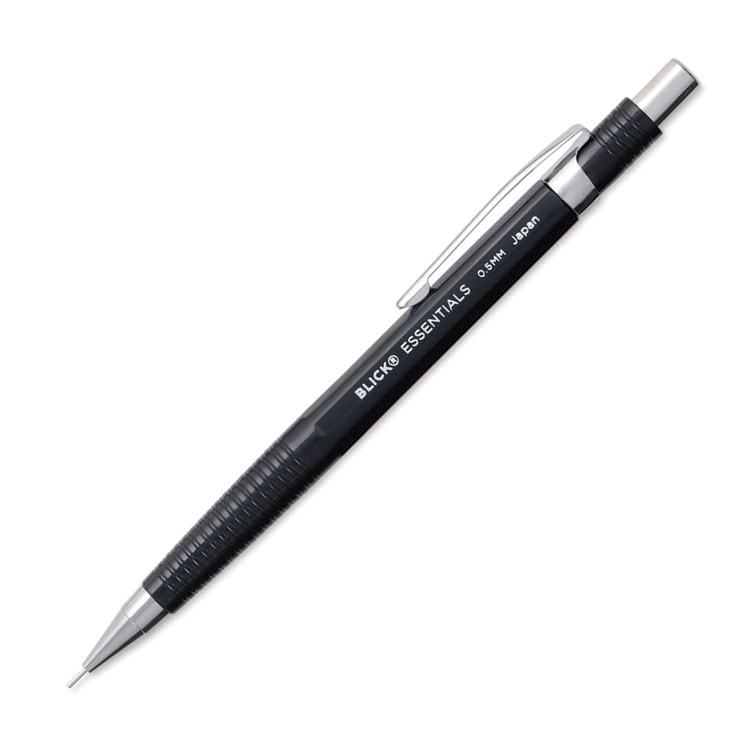 Open in modal - Blick Essentials Mechanical Pencil - Black, 0.5 mm