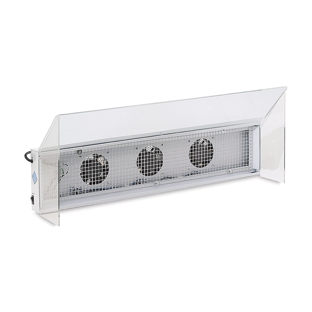 Open in modal - SIMair Airbrush Spray-Away Booth - Left angled view of booth