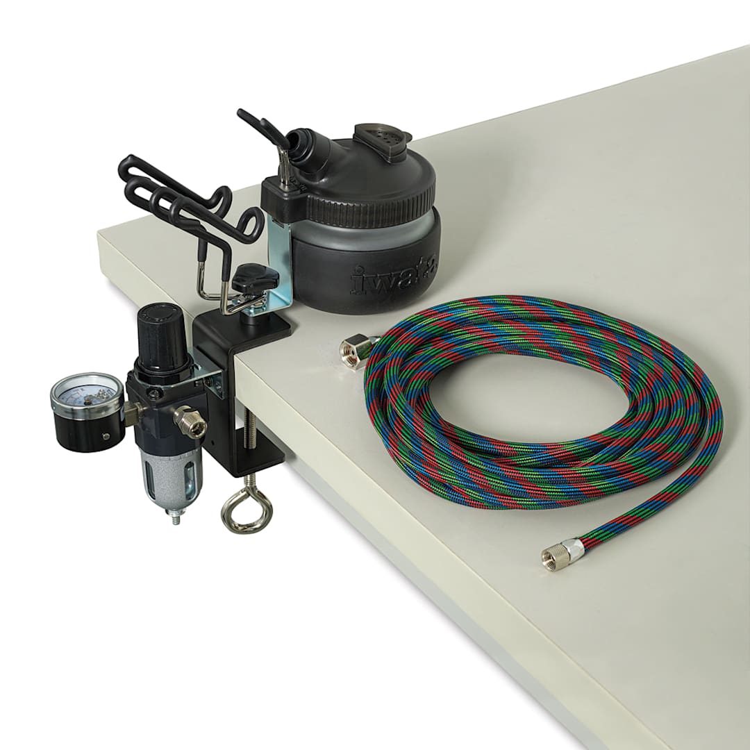 Open in modal - Iwata Ultimate Airbrush Studio Workstation Set