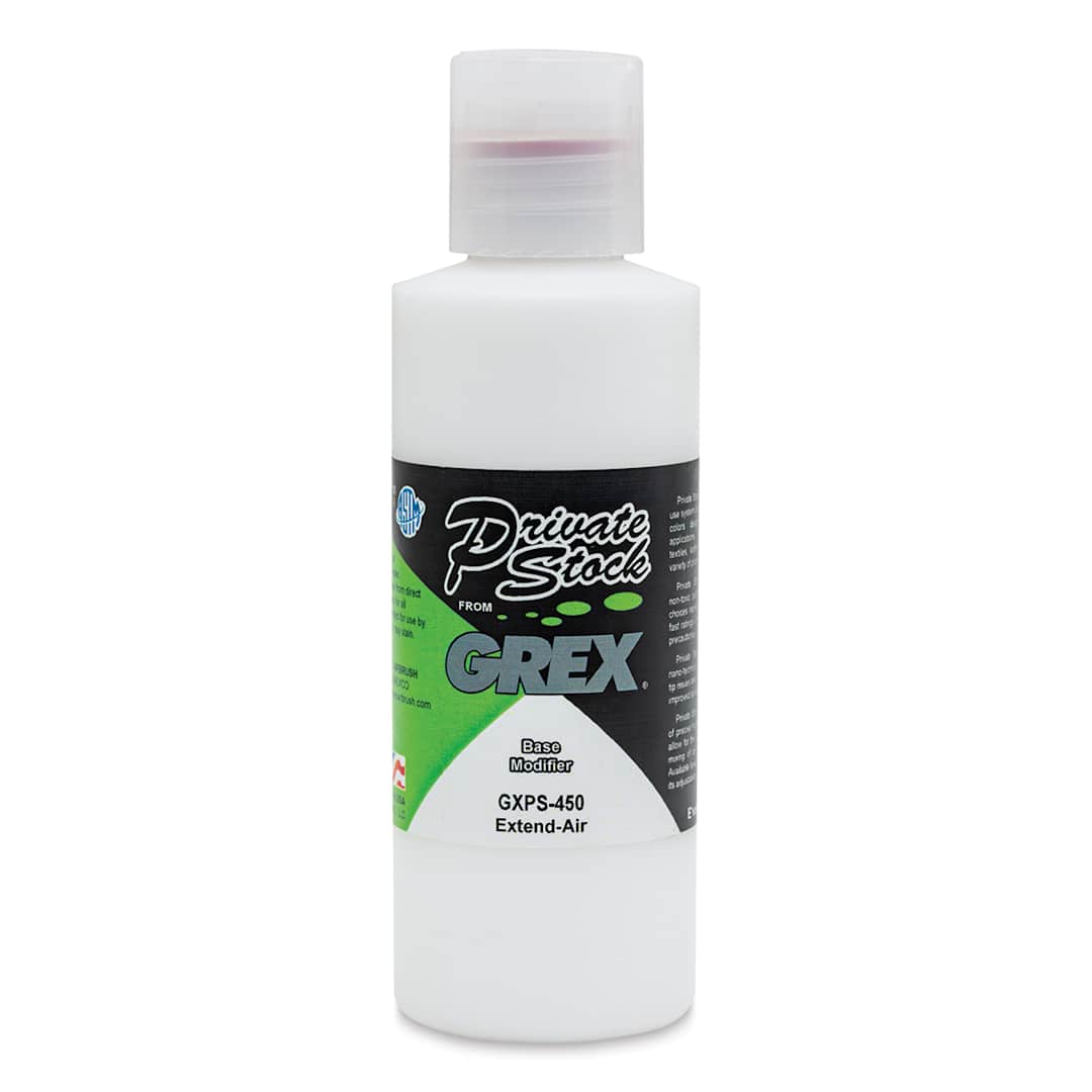 Open in modal - Grex Private Stock Extend-Air Base Airbrush Medium - 4 oz