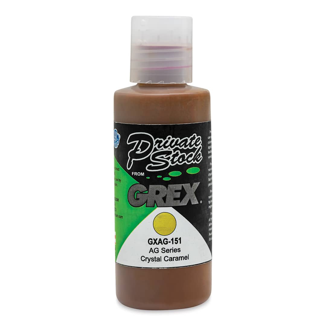 Open in modal - Grex Private Stock Airbrush Color - Crystal Caramel, 2 oz