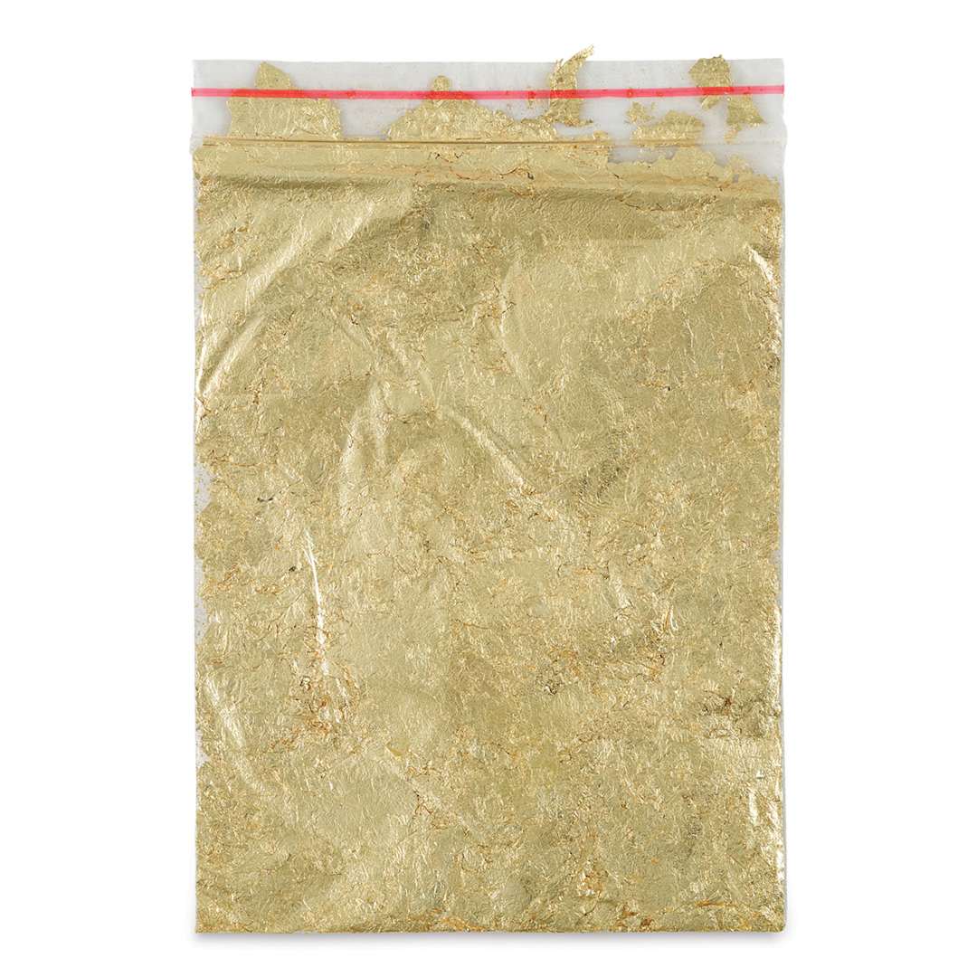 Open in modal - Mona Lisa Metal Leaf Flakes - Gold Metal Flake, 3g sealed packaging
