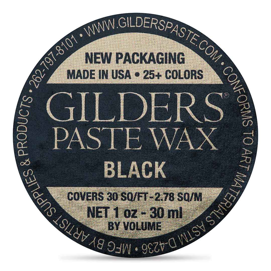 Open in modal - Gilders Paste Wax - 30 ml, Black
