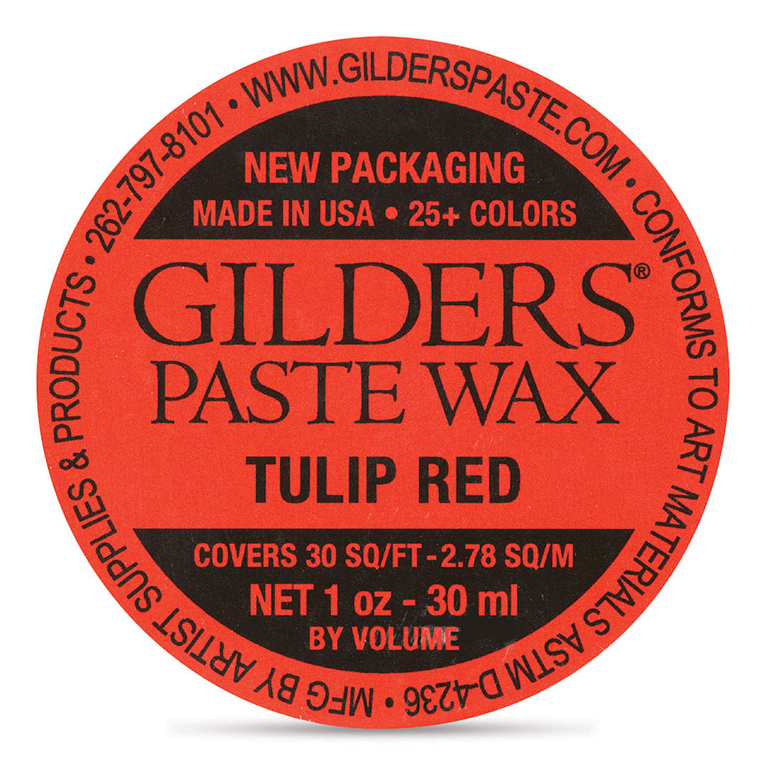 Open in modal - Gilders Paste Wax - 30 ml, Tulip Red
