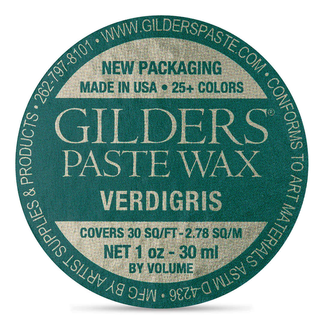 Open in modal - Gilders Paste Wax - 30 ml, Verdigris