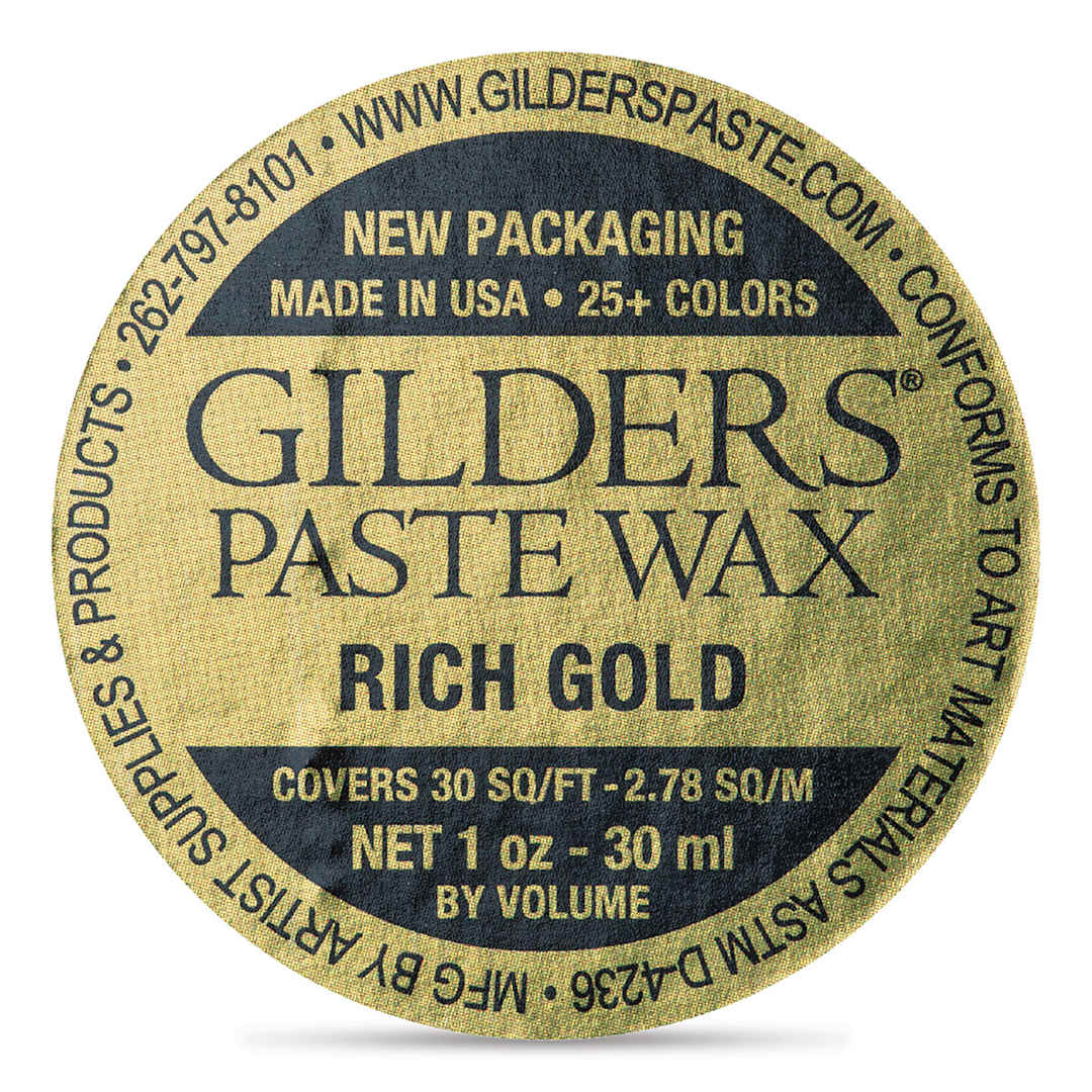 Open in modal - Gilders Paste Wax - 30 ml, Rich Gold