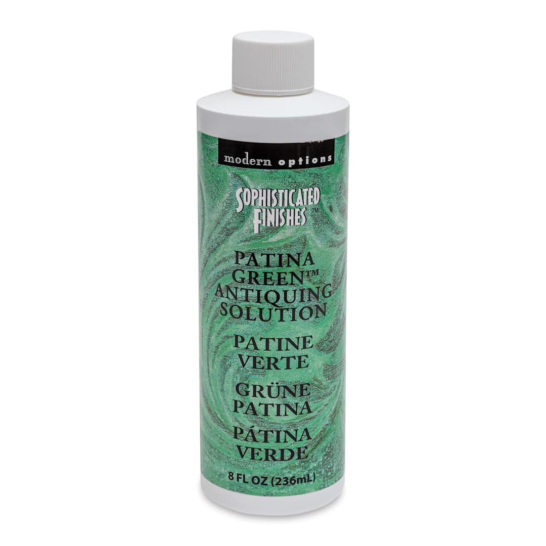 Open in modal - Patina Finish - 8 oz, Patina Green - front