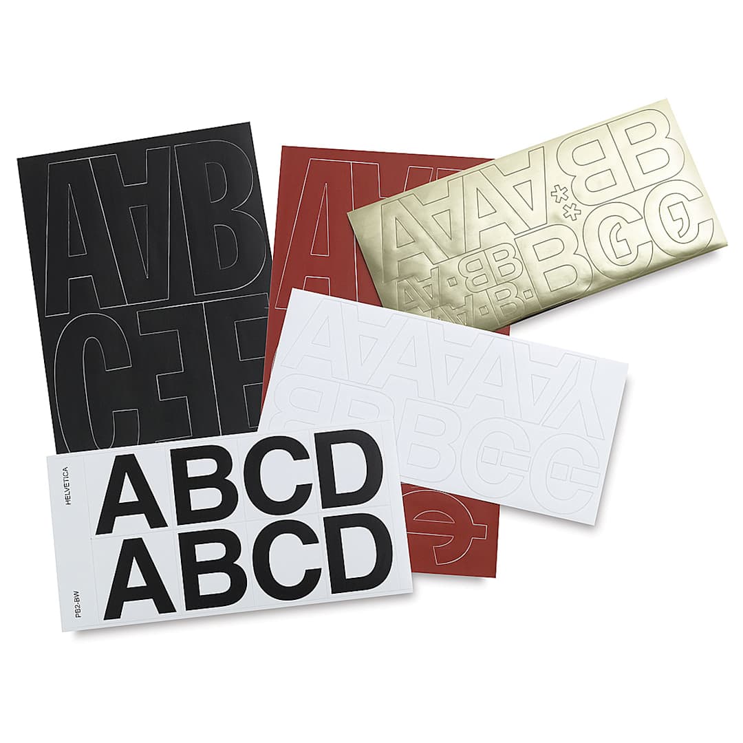 Open in modal - Westcott BetterLetter Self-Adhesive Vinyl Letters