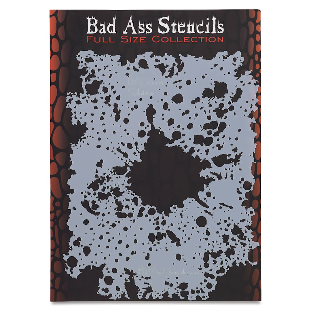 Open in modal - Graftobian Bad Ass Airbrush Stencil - Splatter
