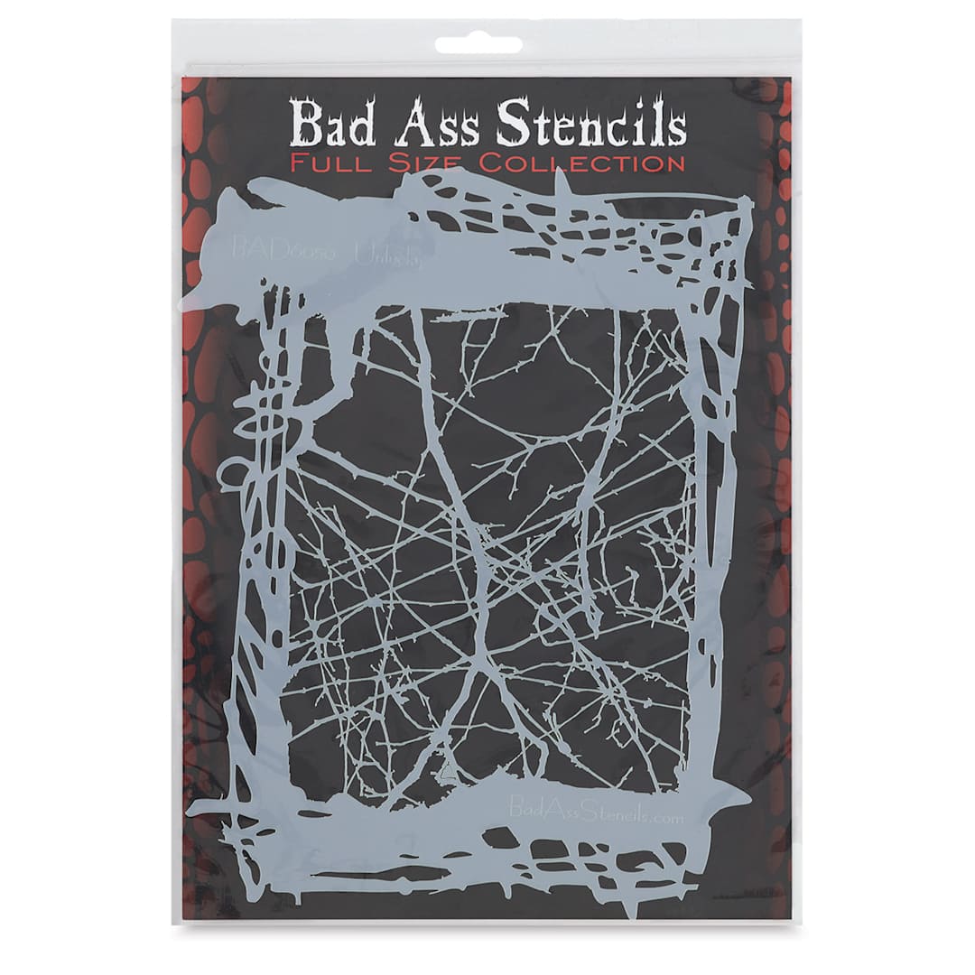 Open in modal - Graftobian Bad Ass Airbrush Stencil - Unlucky