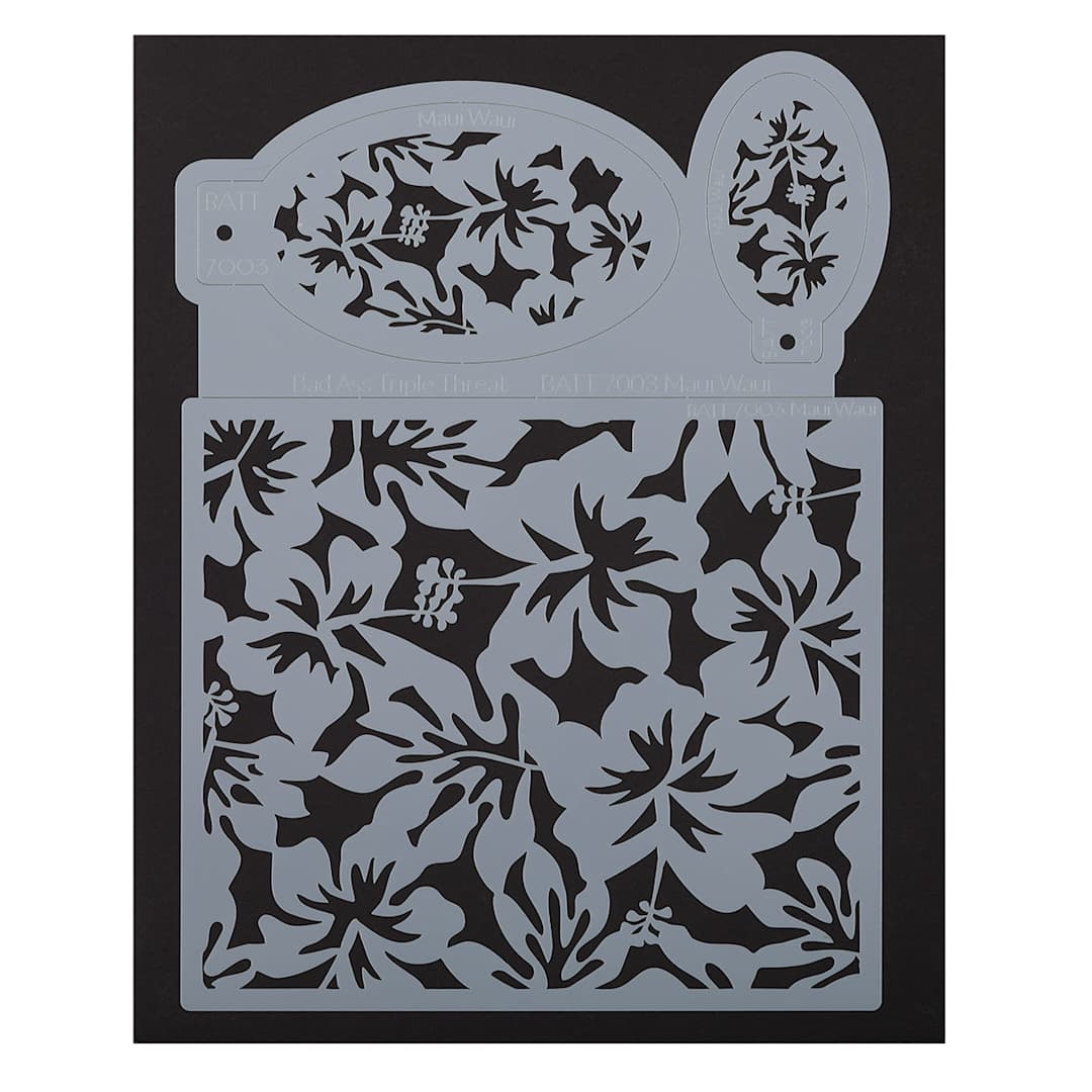 Open in modal - Graftobian Triple Threat Airbrush Stencil  - Maui Waui