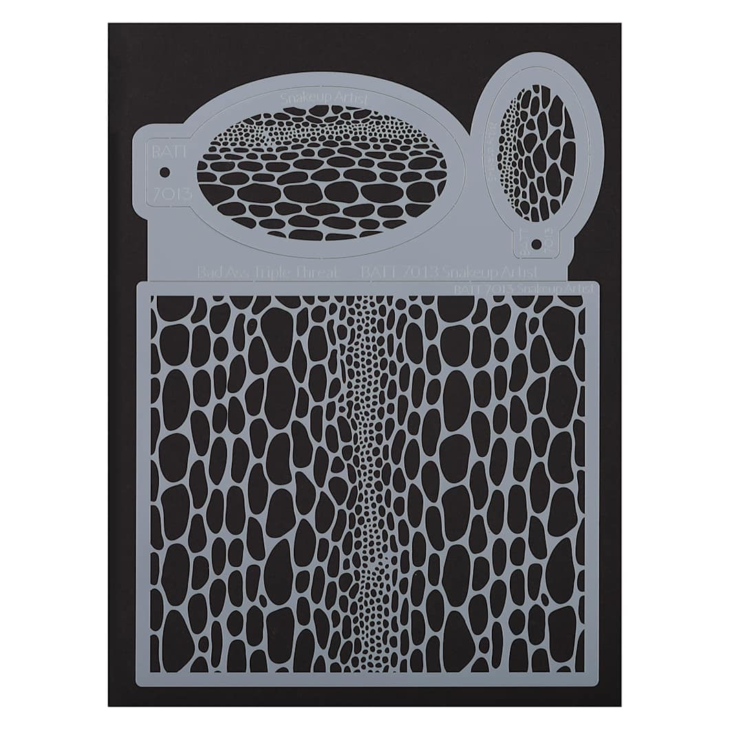 Open in modal - Graftobian Triple Threat Airbrush Stencil  - Snakeup Artist