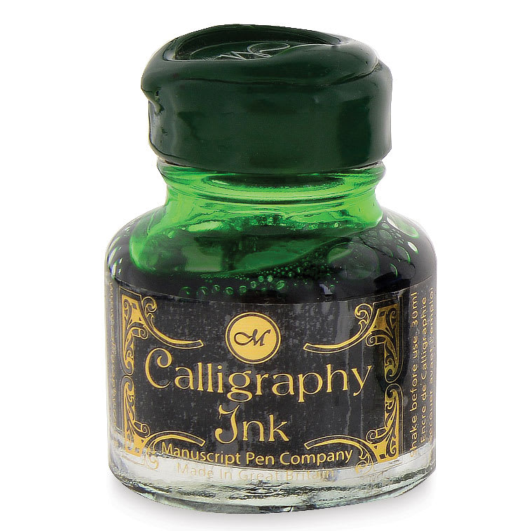 Open in modal - Manuscript Calligraphy Gift Ink - Emerald, 30 ml