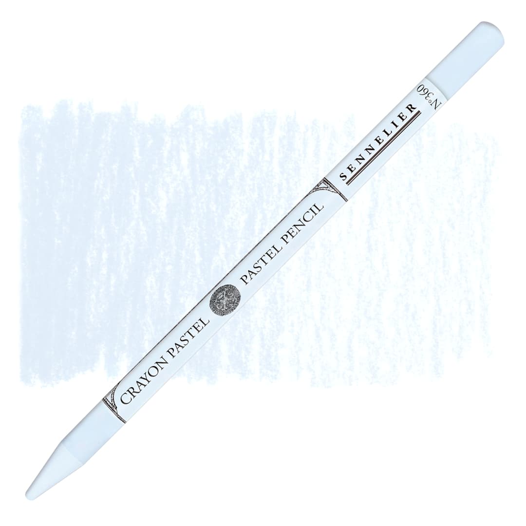 Open in modal - Sennelier Woodless Pastel Pencil - Ultramarine Light, pencil and swatch