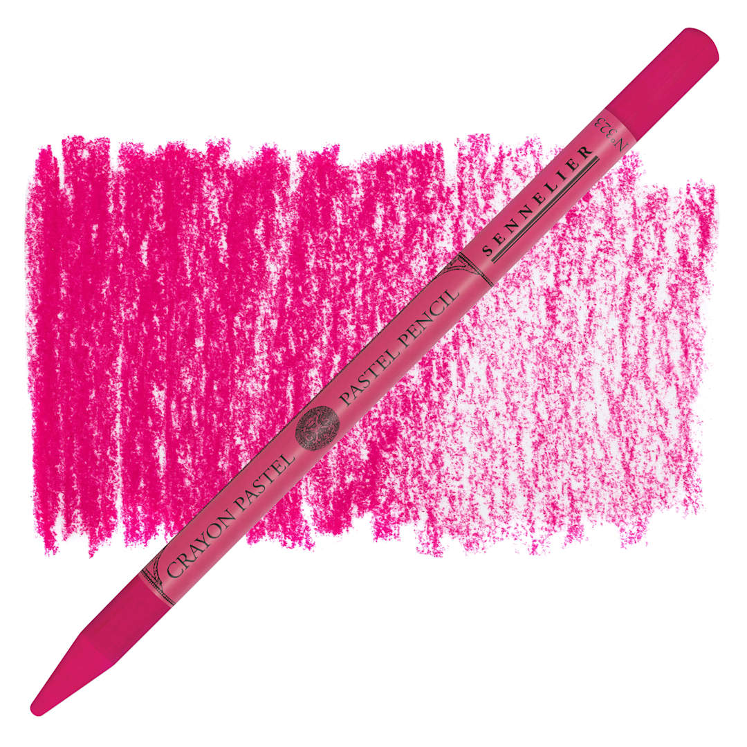 Open in modal - Sennelier Woodless Pastel Pencil - Purple Violet, pencil and swatch