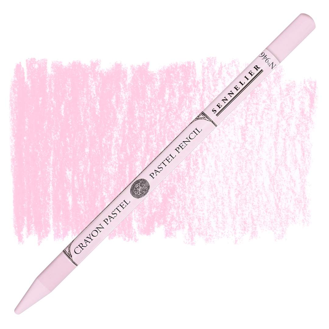 Open in modal - Sennelier Woodless Pastel Pencil - Magenta Violet, pencil and swatch
