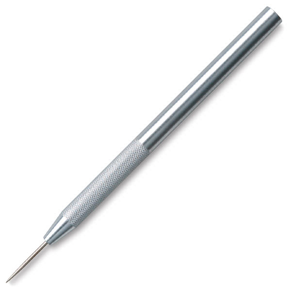 Open in modal - Excel Blades Aluminum Hobby Awl - Needle Point Awl shown at angle