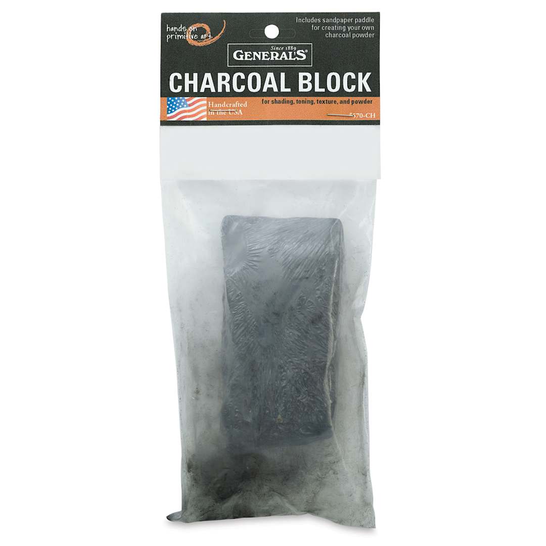 Open in modal - General's Charcoal Block - 3 oz