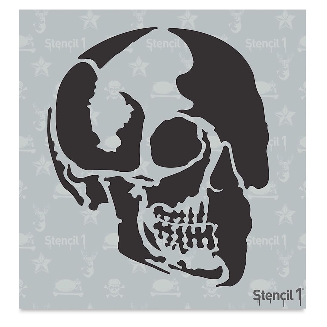 Open in modal - Stencil1 Stencil - Skull Profile, 5-3/4'' x 6''