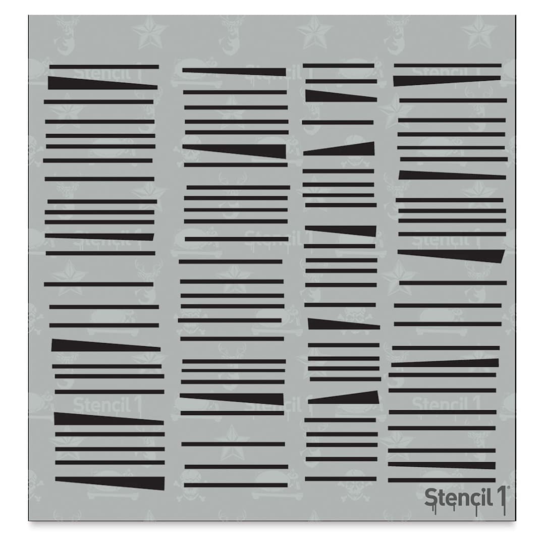 Open in modal - Stencil1 Stencil - Thatch, 5-3/4" x 6"