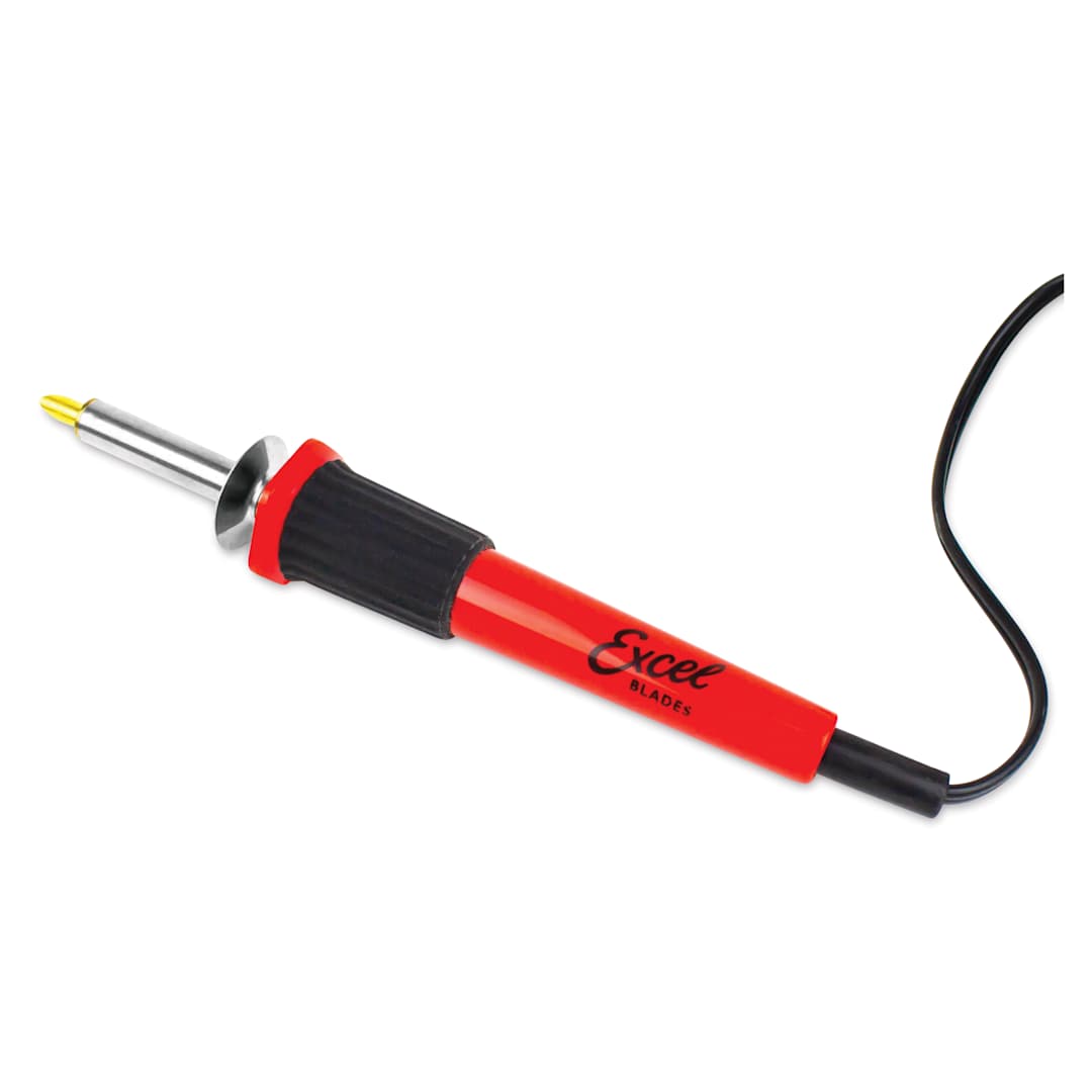 Open in modal - Excel Blades Wood Burning Kit for Beginners - 30-Watt pen
