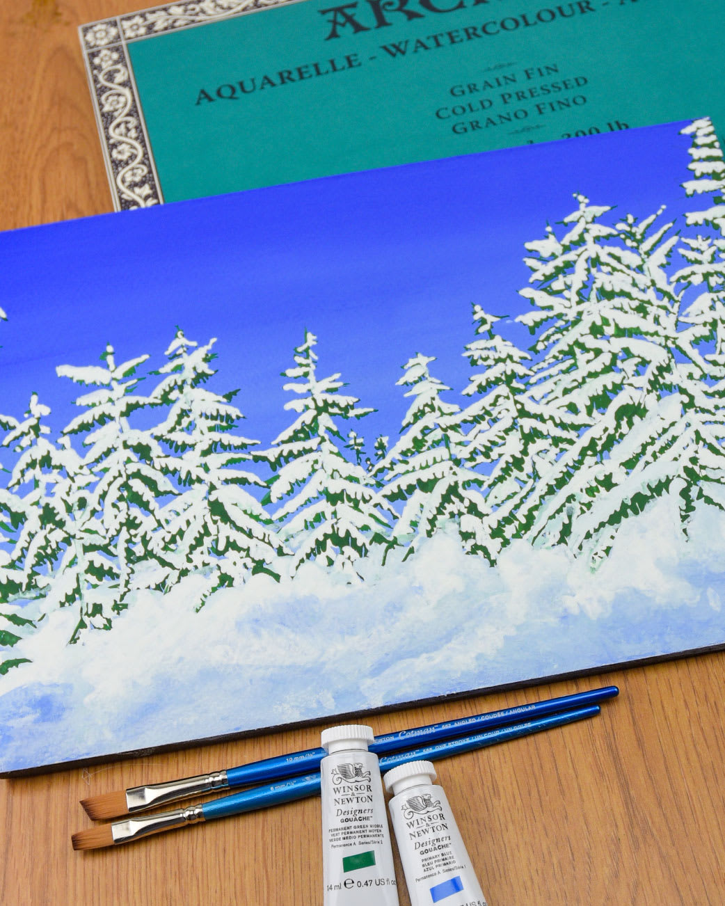 Open in modal - Winter-Scene
