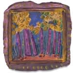 Open in modal - dug out clay plaque