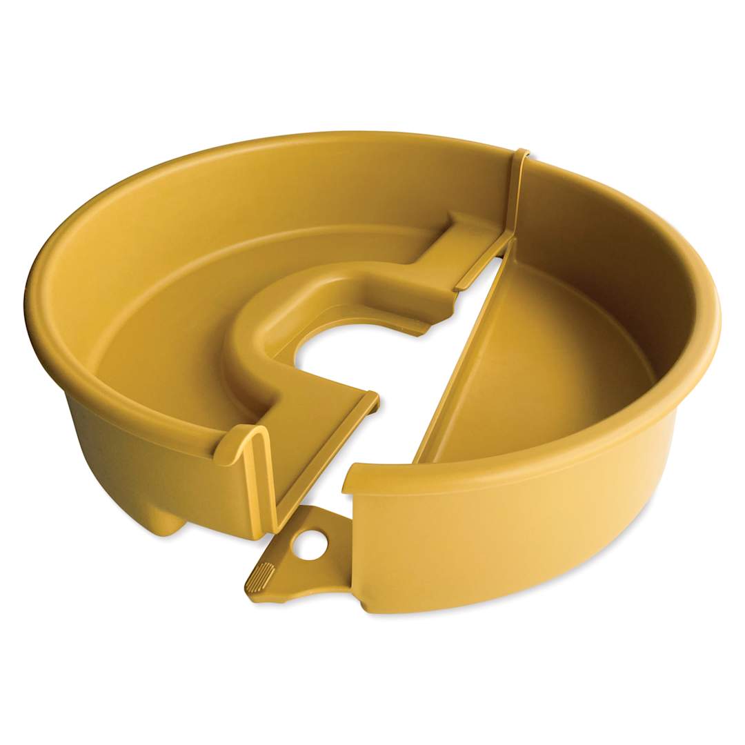 Open in modal - Brent Plastic Splash Pan - Gold, unsnapped