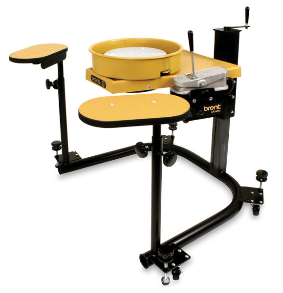 Open in modal - Wheelchair Accessible Power Wheel - Angled view of wheelchair friendly frame and height adjusters