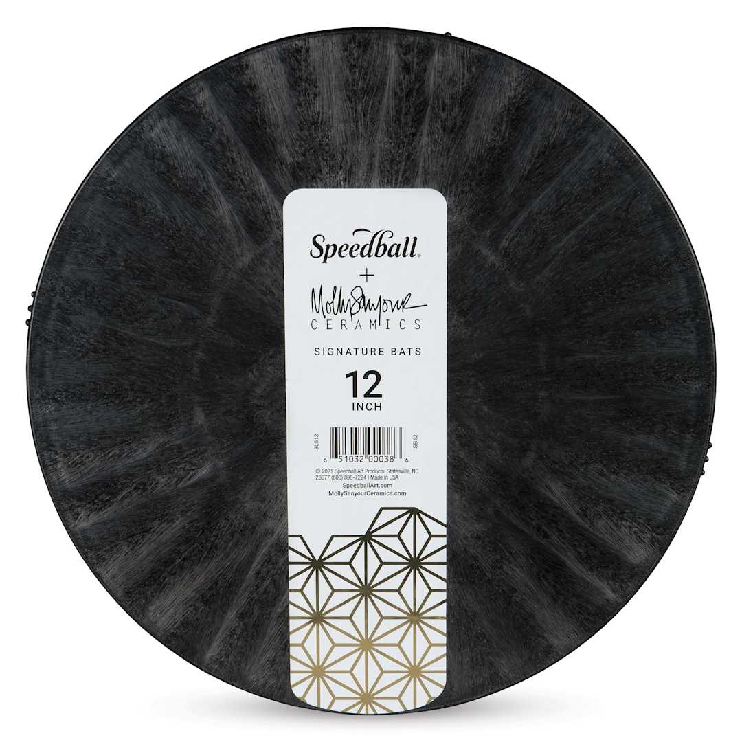 Open in modal - Speedball Bats - Round, 12", Black - front