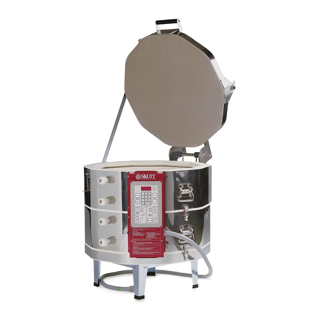 Open in modal - Skutt KM Series Kilnmaster Automatic Kiln - KM-1018-3, Cone 10, 240V, 1P, 39.4A